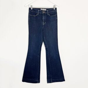 J Brand Love Story Dark Wash Flare Jeans